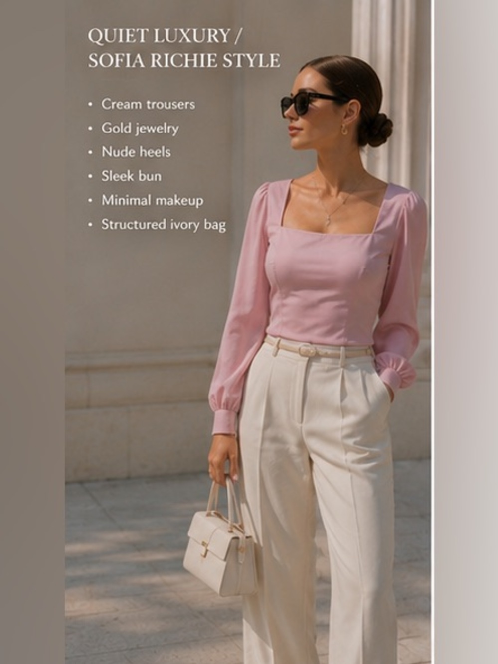 ASTR The Label Blush Pink Satin Square Neck Puff Sleeve Romantic Coquette Size M